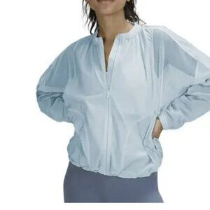 New! LULULEMON With The Breeze Jacket Size 8